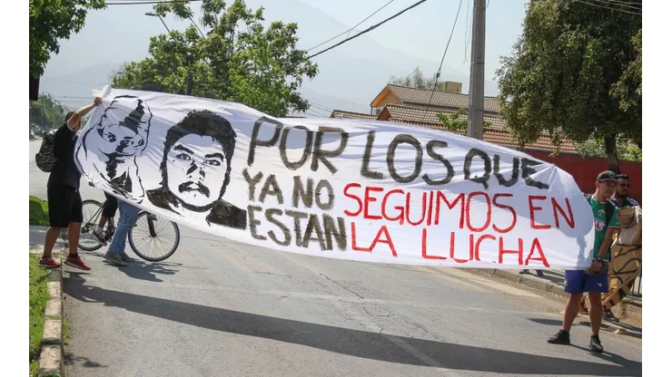 Manifestaciones en las afueras del Bicentenario La Florida.