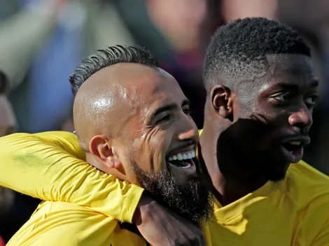 Arturo Vidal fue elegido la figura del triunfo del Barcelona sobre el Leganés