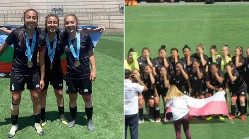 Las jugadoras de Colo Colo están muy metidas con la realidad país