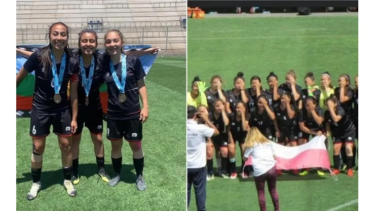 Las jugadoras de Colo Colo están muy metidas con la realidad país