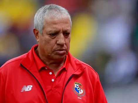 Américo Gallego se calienta con la prensa en Panamá