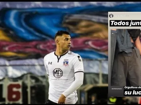 Iván Morales orgulloso de la "primera línea" de manifestantes: "¡Todos juntos!"