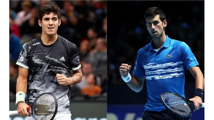 Cristián Garin enfrentará a Novak Djokovic en la ATP Cup