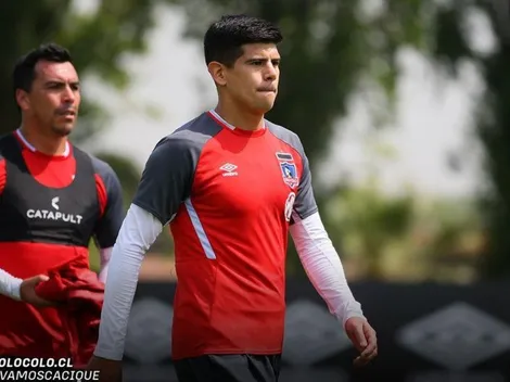 Esteban Pavez aprovechó su paso por Chile para entrenar con Colo Colo