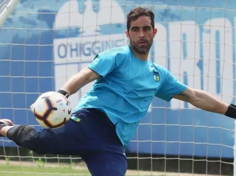 ¿Y Colo Colo? Claudio Bravo entrena con O'Higgins
