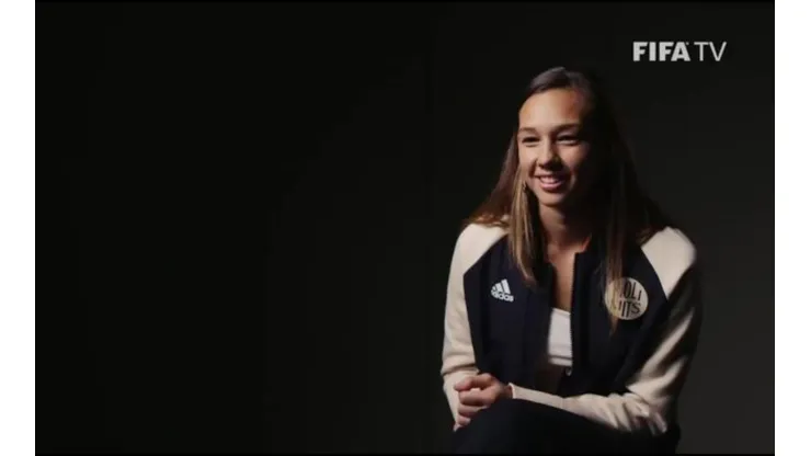 Tiane Endler, capitana de la selección chilena femenina.