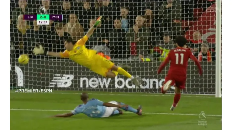 El gol de Salah