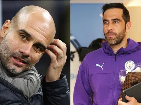 Pep anuncia titularidad de Claudio Bravo para Liverpool vs Manchester City