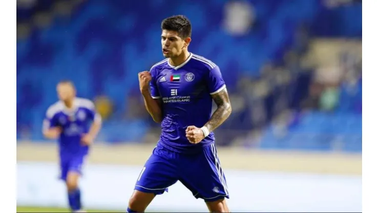 El Mono marcó su primer gol en Arabia