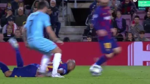 El King se la jugó desde el suelo