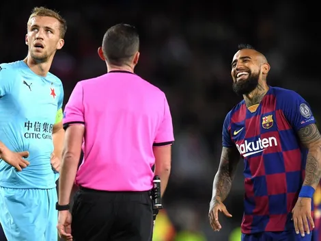 Fallo milimétrico del VAR deja con las ganas a Arturo Vidal