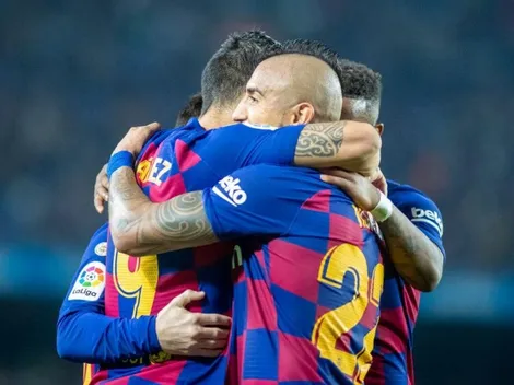 EN VIVO | Arturo Vidal será titular en el Barcelona ante el Slavia Praga