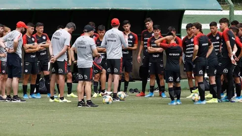 La Roja sub 17 entrenando