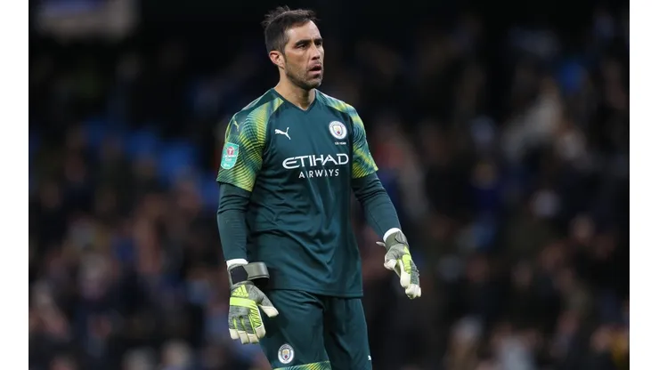 Claudio Bravo en Manchester City
