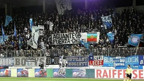 Hinchas del FC Zürich tuvieron un lindo gesto