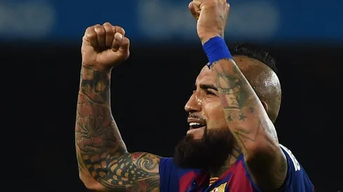 Arturo Vidal en Barcelona