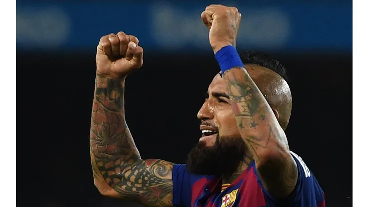 Arturo Vidal en Barcelona