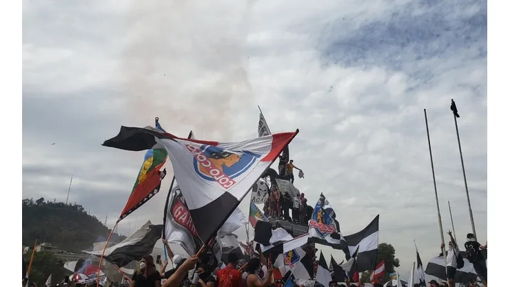 Protestas en Plaza Italia