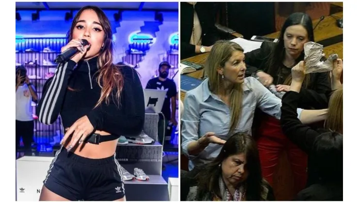 Princesa Alba repudió la actitud de la parlamentaria.