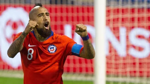 Arturo Vidal molesto con la represión