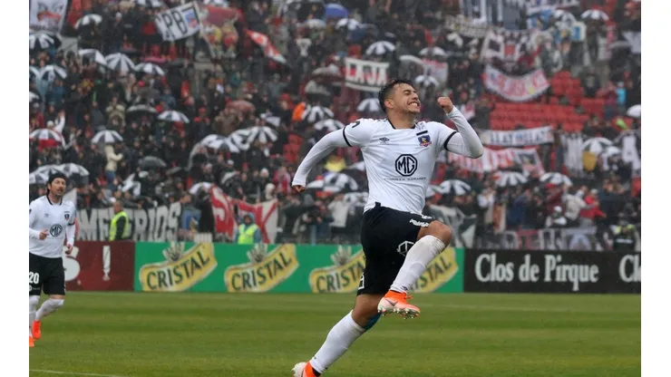 Iván Morales, delantero de Colo Colo