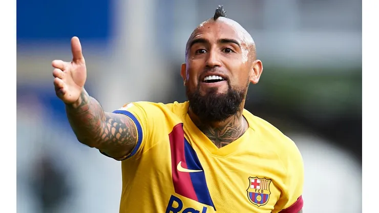Arturo Vidal en Barcelona