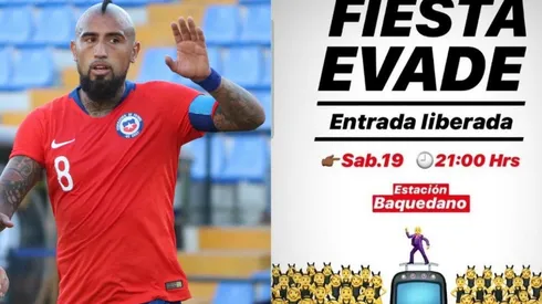 Arturo Vidal da señales de que apoya el movimiento de evasión