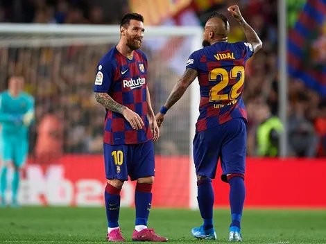 Vidal sobre Messi: "Es un extraterrestre que juega con los humanos"