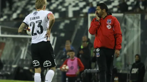 Fernando Gutiérrez dirigió hoy a Colo Colo