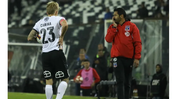 Fernando Gutiérrez dirigió hoy a Colo Colo