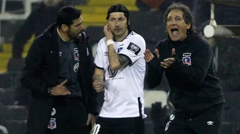 Mario Salas junto a Jaime Valdés