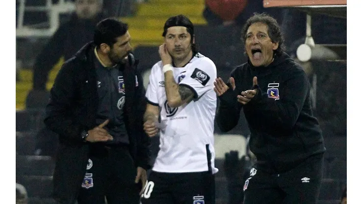 Mario Salas junto a Jaime Valdés