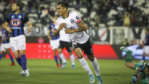 Villanueva celebra su gol