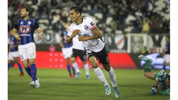 Villanueva celebra su gol