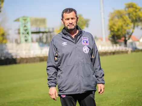 Jaime Zapata muy molesto tras el empate de Colo Colo ante Peñarol