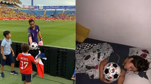 Claudio Bravo tuvo un lindo gesto con un niño que fue a ver a La Roja