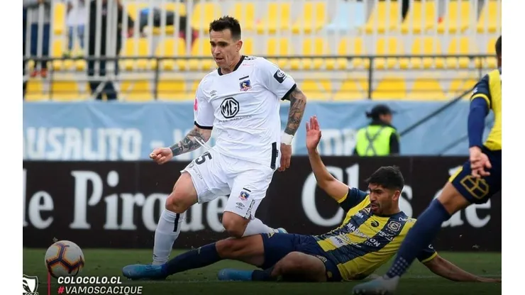 Pablo Mouche ha sido vital en los tres triunfos consecutivos de Colo Colo