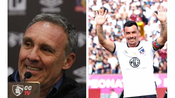 Espina se sumó a las celebraciones por el gol de Paredes