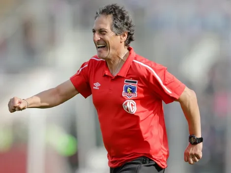 Mario Salas irradia felicidad de estar en la banca de Colo Colo