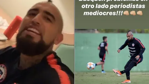 Arturo Vidal en la Roja