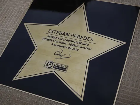 FOTO | Así es la placa de Paredes que inaugura el paseo de las estrellas