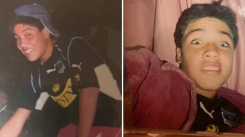 Parragol colocolino: inéditas fotos del delantero como hincha de Colo Colo