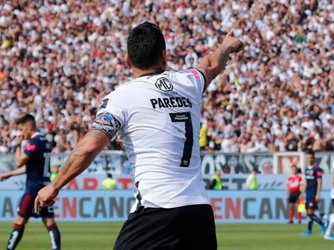 Paredes abordó su futuro y reconoció que quiere seguir ligado a Colo Colo