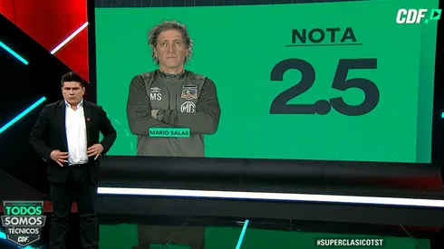 Marcelo Vega no queda conforme con el desempeño de Mario Salas