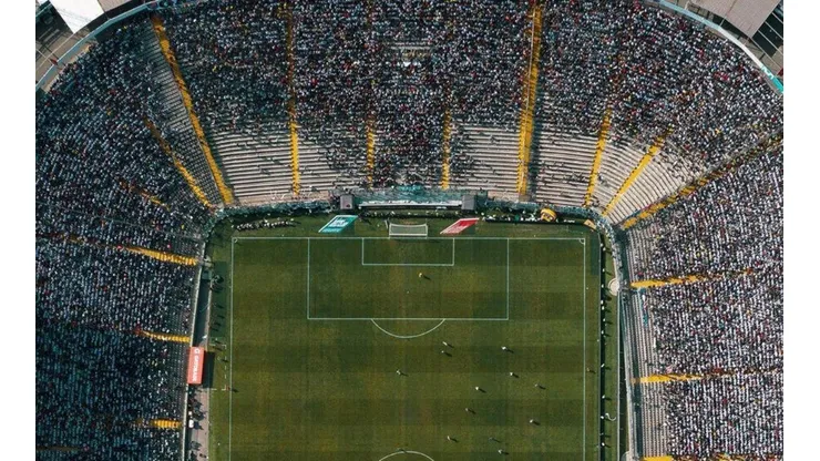 Gran imagen con el Estadio Monumental completo
