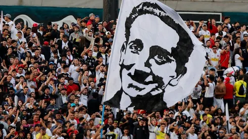 Hinchas en el Estadio Monumental