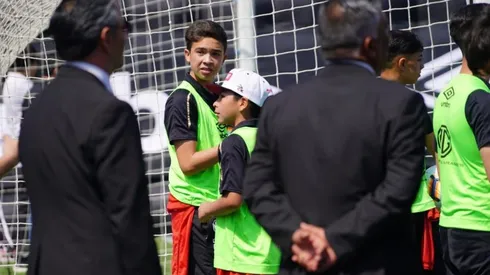 Vicente Paredes como pasapelota