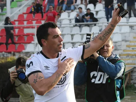 Esteban Paredes bromea con un posible último Superclásico