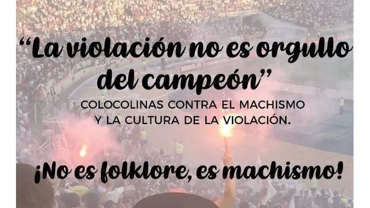 Campaña de la comisión de género del club.