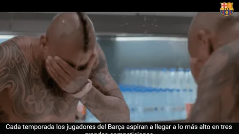 Arturo Vidal es parte del documental del Barcelona